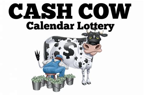 Cash Cow Calendar
